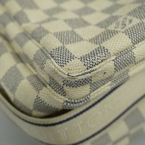 Louis Vuitton Damier Azur Naviglio Shoulder Bag - Picture 5 of 8